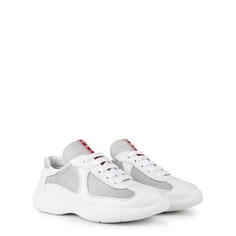 prada trainers flannels|Prada leather trainers for women.